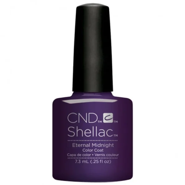 CND Shellac Color Coat Eternal Midnight X 12