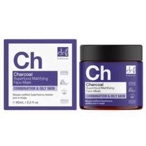 Dr Botanicals Charcoal Superfood Mattifying Face Mask 60ml X 6