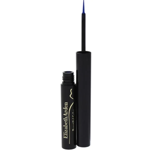 Elizabeth Arden Beautiful Color Bold Defining 24HR Liquid Eye Liner 03 Electric Blue X 3