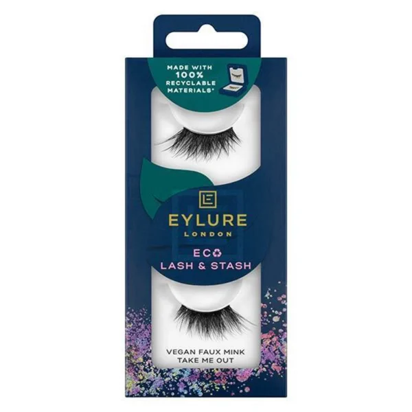 Eylure Eco Lash & Stash False Eyelashes Going Out Out X 3