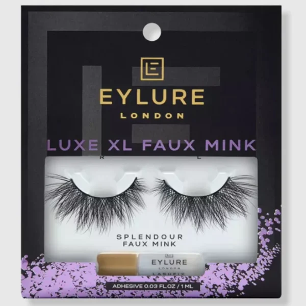 Eylure Luxe XL Faux Mink Eyelashes Splendour X 3