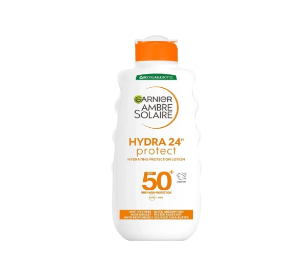 Garnier Ambre Solaire Hydra 24H Protect Lotion SPF50 200ml X 6