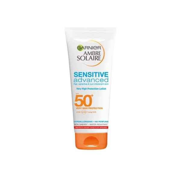 Garnier Ambre Solaire Sensitive Advanced Hypoallergenic Milk SPF 50+ 200ml X 6
