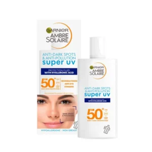 Garnier Ambre Solaire Ultra-Light Sensitive Face Fluid SPF50+ 40ml X 6