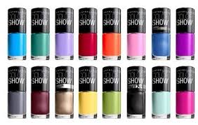 Maybelline Colorama Nail Polish Assorted X 50
