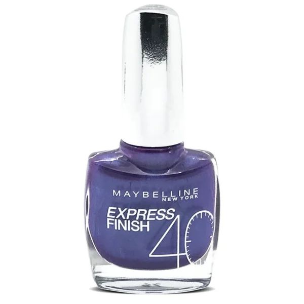 Maybelline Express Finish 40 Seconds Nail Polish 225 Voilet Doux X 6