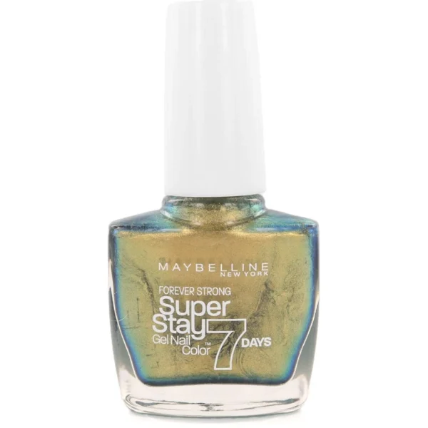 Maybelline Superstay 7 Days Nail Polish 861 Gold Emeralds X 6