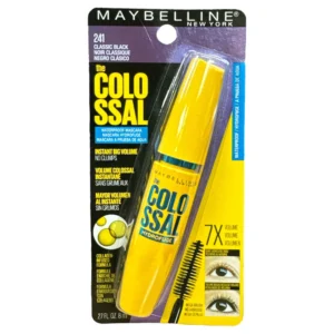 Maybelline The Colossal Mascara Classic 241 Black Waterproof X 6