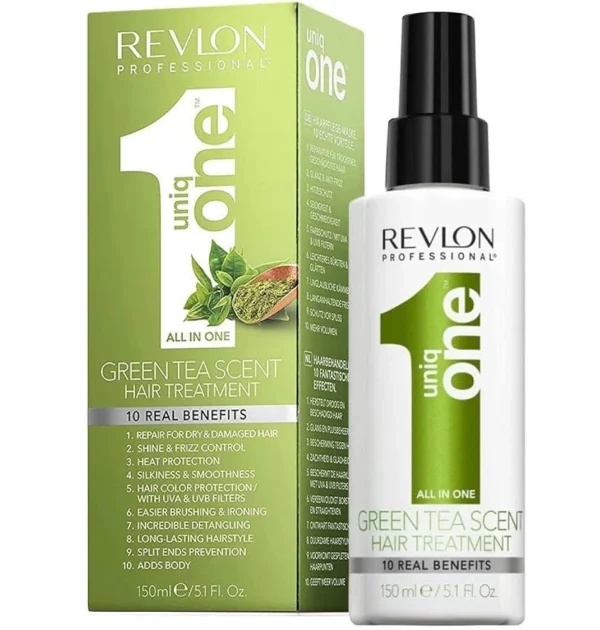 Revlon Uniq One Green Tea Scent Hair Treatment 150ml X 6