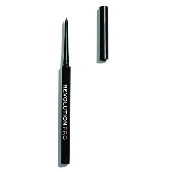 Revolution Pro Ultra Fine Gel Pencil Eyeliner Blackest Black X 3