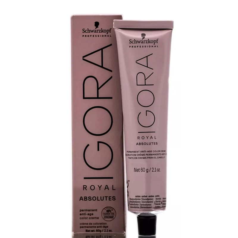 Schwarzkopf Igora Royal Absolutes 4-60 Medium Brown Chocolate Natural Hair Colour 60ml